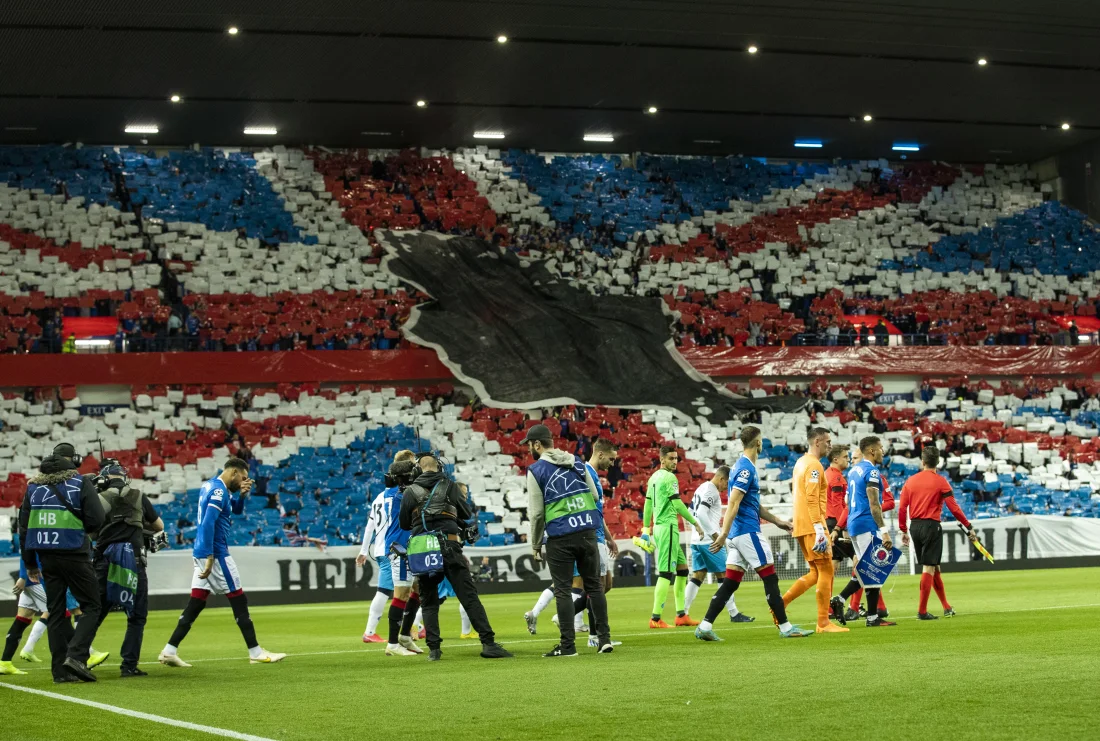 Rangers' last two Champions League group stage games